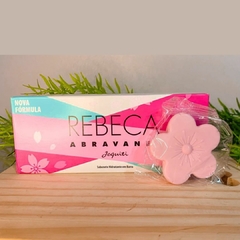 Sabonete Hidratante Em Barra Formato de Flor REBECA ABRAVANEL Jequiti Caixa Com 3 Unidades - loja online
