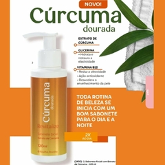 Sabonete Facial Extrato De Cúrcuma 120ml Revitalize Abelha Rainha REF 2450 na internet