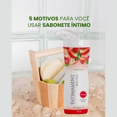 Kit 2 Sabonete Íntimo Morango INTIMAMENT Abelha Rainha 120ml - loja online