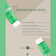 Imagem do Sabonete Líquido Facial ACNEW Melaleuca Acnes Espinhas Abelha Rainha Controla Oleosidade Cicatriz Manchas 110ml REF 3753