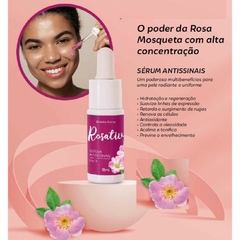 Sérum Facial Antissinais Com Óleo de Rosa Mosqueta Suaviza Linhas De Expressão Rugas 18ml Abelha Rainha REF 3084 - comprar online