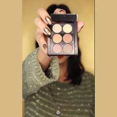 Sexteto De Sombras All Nude Paleta de Cores Nude AR MAQUIAGEM Abelha Rainha REF 4913 - Importados da Malu