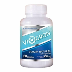 Viagra Natural 60 Cápsulas VIAGRON 500mg Abelha Rainha REF 8037