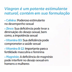 Viagra Natural 60 Cápsulas VIAGRON 500mg Abelha Rainha REF 8037 na internet