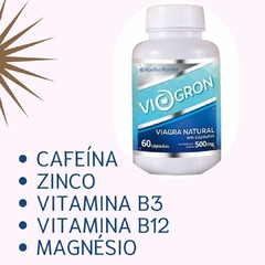 Viagra Natural 60 Cápsulas VIAGRON 500mg Abelha Rainha REF 8037 - comprar online