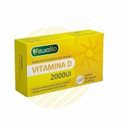 Vitamina D 2000ui 30 Cápsulas De 500mg Eurofito REF 49785