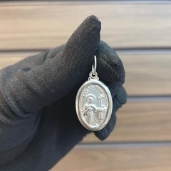 Pingente Medalha Santa Rita 2,3X1,6cm Prata Legítima 925 - comprar online