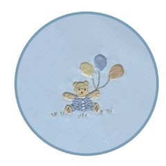 Manta Baby Design Ursinho Azul - comprar online