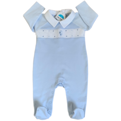 Macacão Baby Pima Coelhinho Azul - comprar online