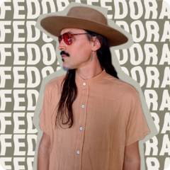 Sombrero Fedora “La Marquesa” - comprar online