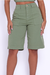 Bermuda Feminina Jhorts Mixlinho Verde Militar - comprar online