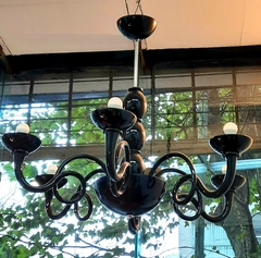 Araña de diseño en vidrio Murano