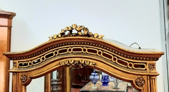 Vitrina dorada estilo Luis XVI - comprar online