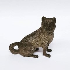 Escultura en bronce vienes -perro raza Puck - comprar online