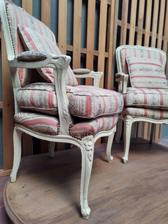 Par de sillones de estilo Luis XV - comprar online
