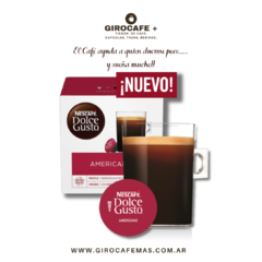 NUEVO CAFÉ AMERICANO - Caja x 16 Cápsulas DOLCE GUSTO