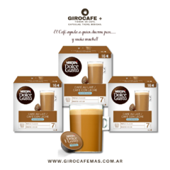 PROMO!! 3 Cajas x 16 Cápsulas - CAFE AU LAIT Descremado - Dolce Gusto.