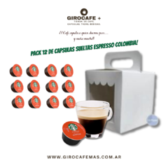 ESPRESSO COLOMBIA x 12 Cápsulas Sueltas - STARBUCKS DOLCE GUSTO.