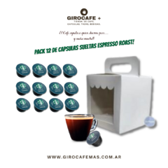 ESPRESSO ROAST x 12 Capsulas Sueltas STARBUCKS DOLCE GUSTO