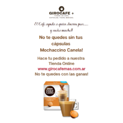 Llegó!! MOCHACCINO CANELA - Caja X 16 Cápsulas Dolce Gusto. - Giro Cafe Mas