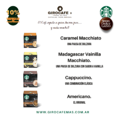 PACK x 3 CAJAS STARBUCKS DOLCE GUSTO x 12 CÁPSULAS. - comprar online