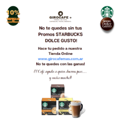 PACK x 3 CAJAS STARBUCKS DOLCE GUSTO x 12 CÁPSULAS. en internet