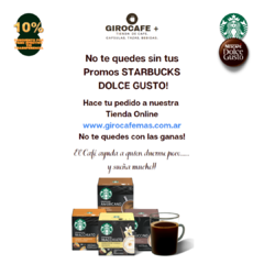 PACK x 4 CAJAS STARBUCKS DOLCE GUSTO x 12 CÁPSULAS. en internet