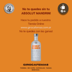 VODKA ABSOLUT MANDRIN x 700 ml.