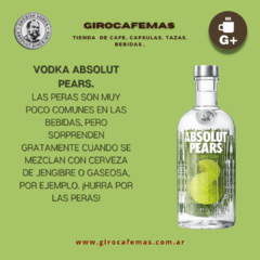 VODKA ABSOLUT PEARS x 700 ml. - comprar online