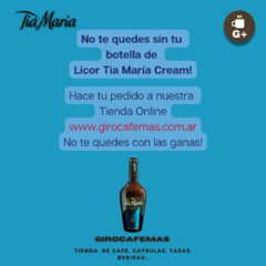 TIA MARIA CREAM LICOR x 690 ml.