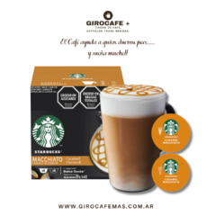 STARBUCKS - DOLCE GUSTO - Caramel Macchiato x 12 Cápsulas