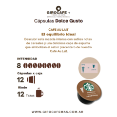 STARBUCKS - DOLCE GUSTO - Americano x 12 Cápsulas - comprar online