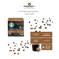 STARBUCKS - DOLCE GUSTO - Americano x 12 Cápsulas en internet