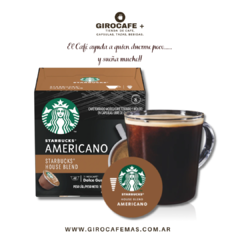 STARBUCKS - DOLCE GUSTO - Americano x 12 Cápsulas