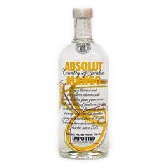 Vodka Absolut Mango x 750 ml.