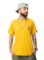 Camiseta Estampa Minimalista Fire Mofaia Amarelo Ouro - comprar online