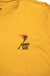 Camiseta Estampa Minimalista Fire Mofaia Amarelo Ouro - Adrenalyna Store StreetWear
