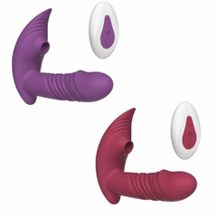 Vibrador VAI-VEM com SUCÇÃO Mary - comprar online