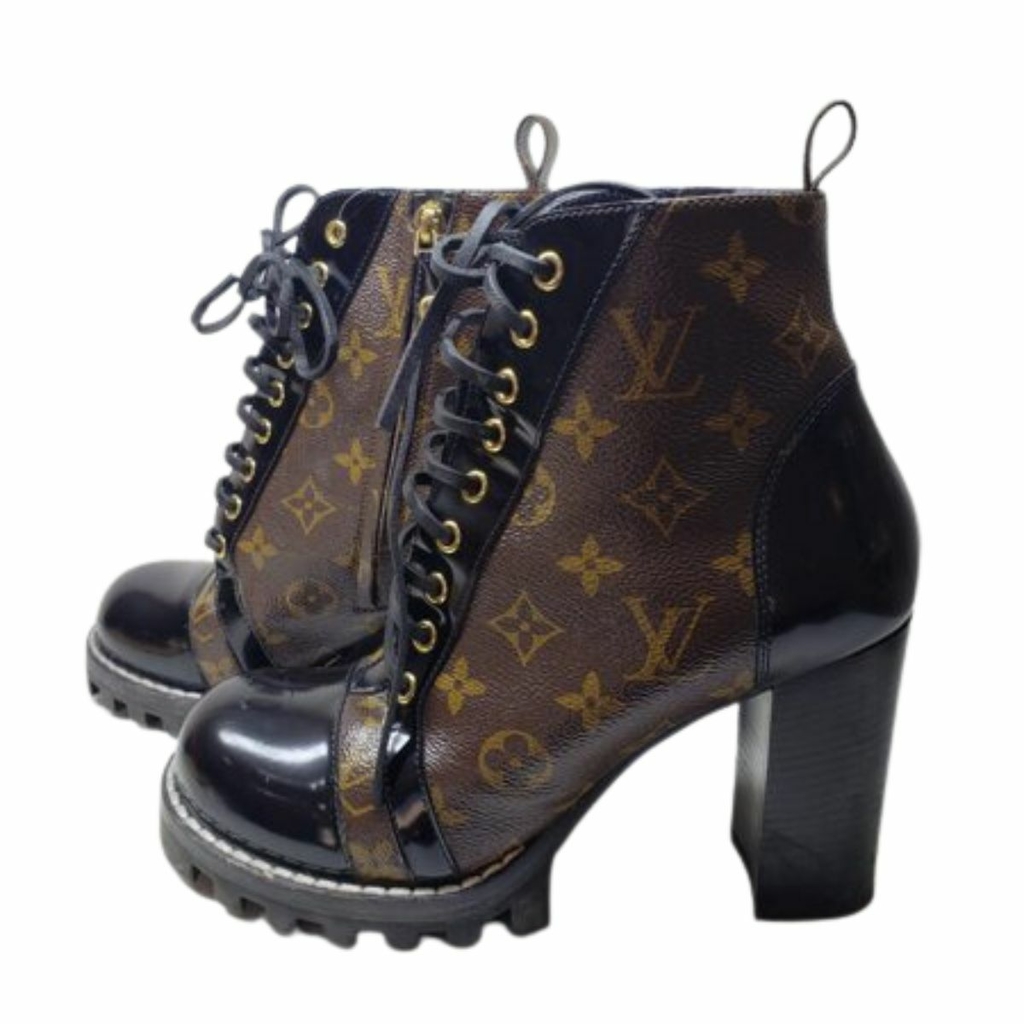 Bota Louis Vuitton Star Trail Original Monograma Feminino