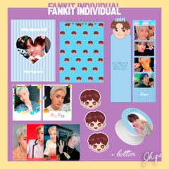 Fankit BTS Individual - Escolher Integrante - Wonderland Store