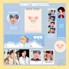 Fankit Stray Kids Individual - Escolher Integrante na internet