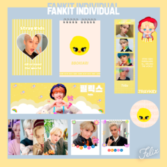 Fankit Stray Kids Individual - Escolher Integrante