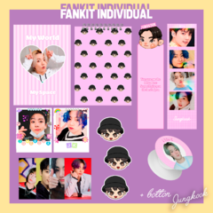 Fankit BTS Individual - Escolher Integrante