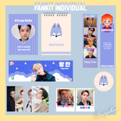 Fankit Stray Kids Individual - Escolher Integrante