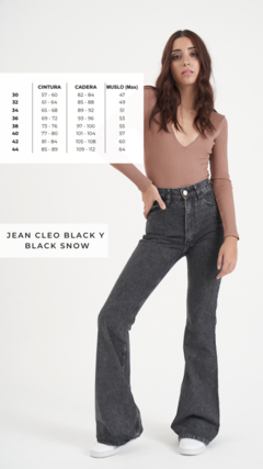 Jean Cleo Black Snow en internet