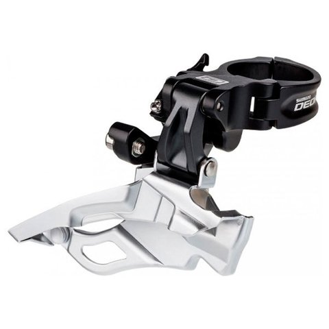 Descarrilador Shimano Deore Fd M611 B 3x10v Tiro Superior Abrazadera Alta