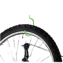 Gancho De Bicicleta Slime Bike Hooks X 2 - comprar online