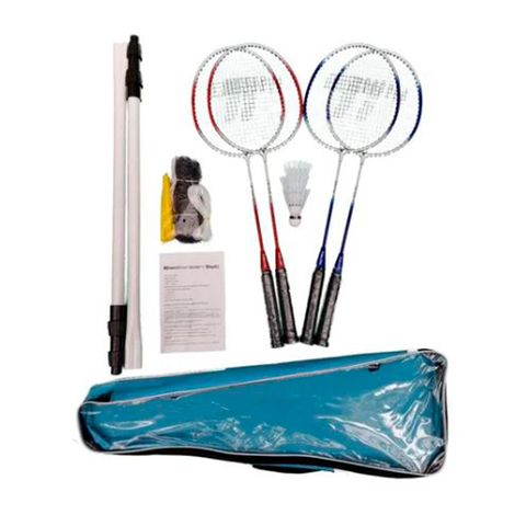 Set Special Badminton Toalson 4 Raquetas, Red, Plumas