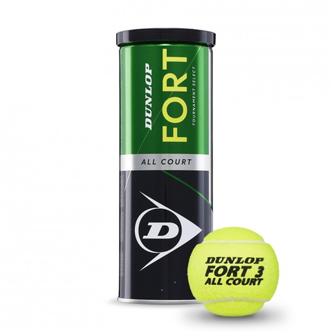 Balls Tenis Dunlop Fort X3 New