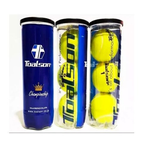 Tubo De Pelotas Paddle Tenis Toalson Importado